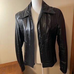 🔥 Vintage 1970s Leather Jacket - Size 42 (Medium)